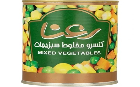 تصویر 2 از قیمت مناسب + کنسرو سبزیجات مخلوط